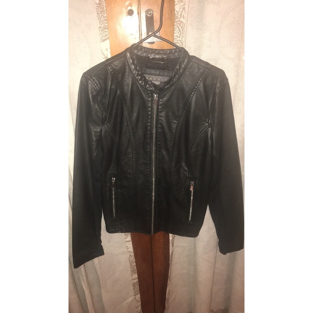 Kenneth Cole Reaction Leather Jacket